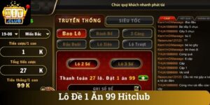 Lô Đề 1 Ăn 99 Hitclub